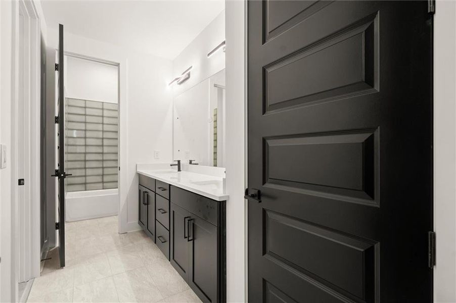 Furnished interior view inside a new home in The Gathering – Alpharetta, Alpharetta (Image 19).