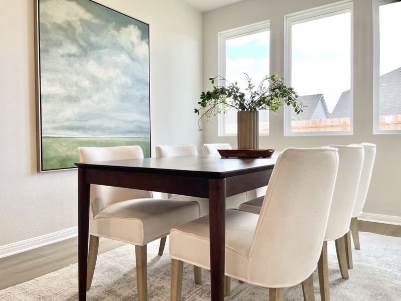 Representative furnished interior of a home built from the Blake by Ashton Woods in Rolling Glen, Hutto (Image 13).