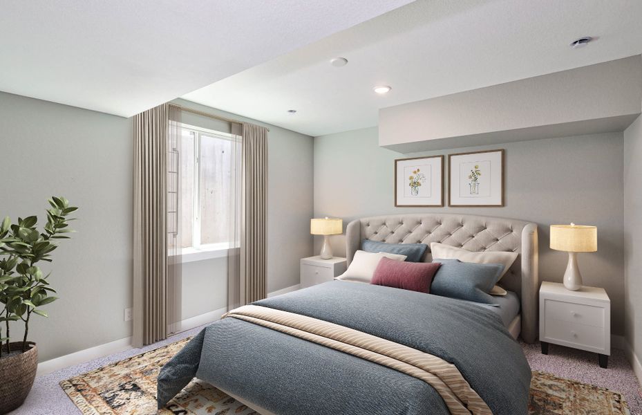 Representative furnished interior of a home built from the Preserve by Pulte Homes in Hilltop at Inspiration, Aurora (Image 8).