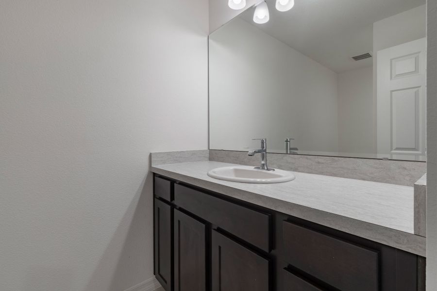 Upgraded Bathroom with Contemporary Design in Central Florida Home Upgraded Bathroom with Contemporary Design in Central Florida Home