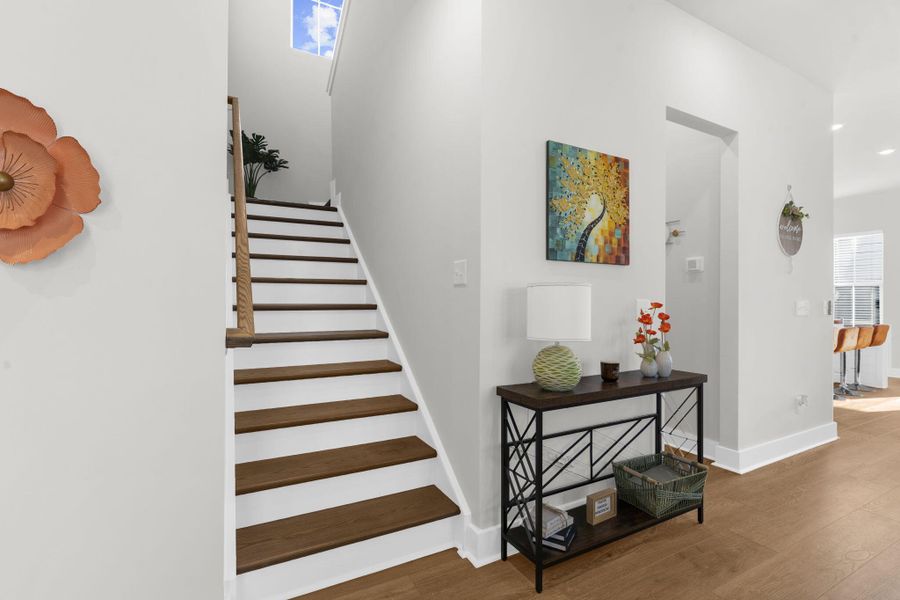 Furnished interior view inside a new home in Carnes Crossroads, Summerville (Image 7).