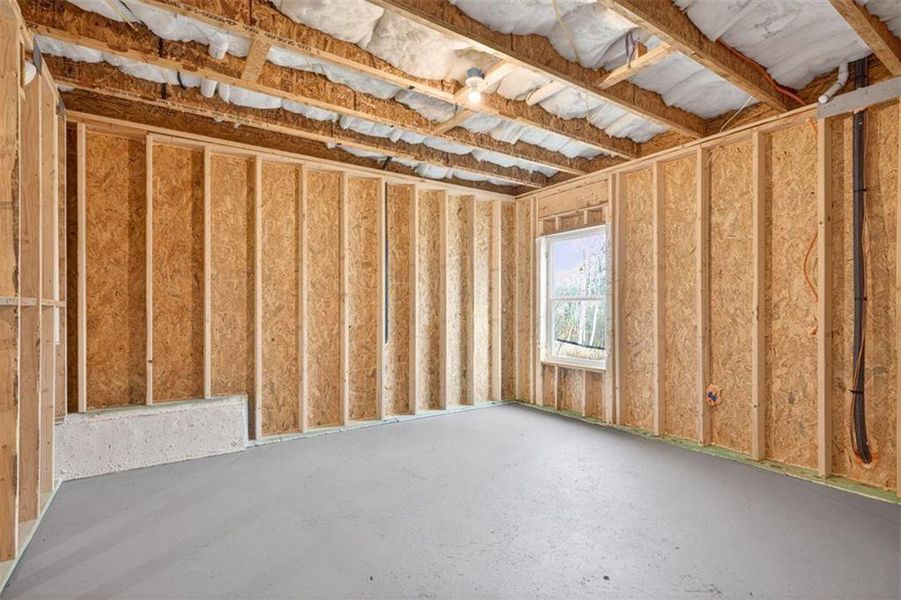 In-progress construction of a new home in Sanders Park, Austell, GA (Image 42).