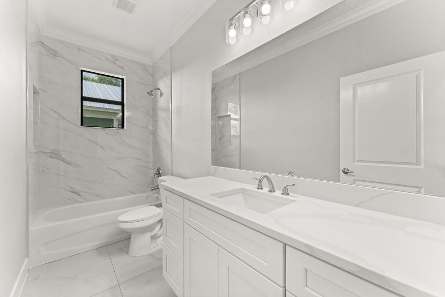 Furnished interior view inside a new home in , Stuart (Image 10).