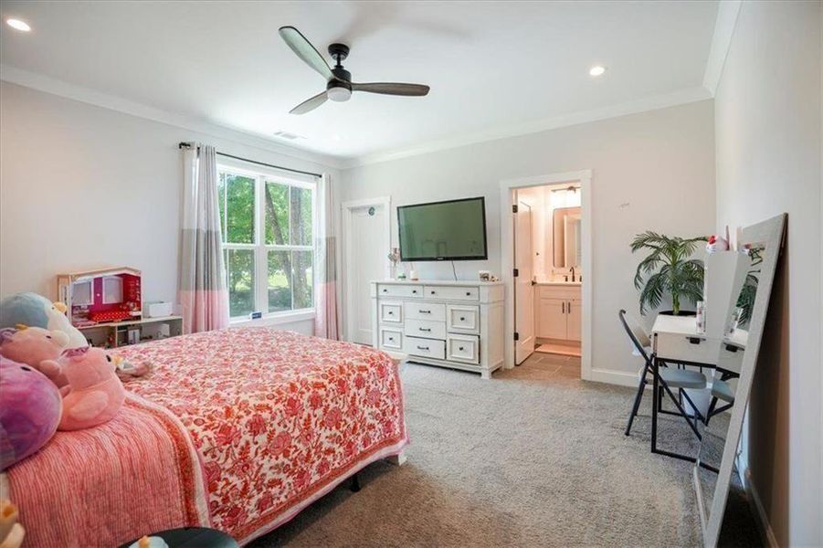 Furnished interior view inside a new home in , Acworth (Image 19).