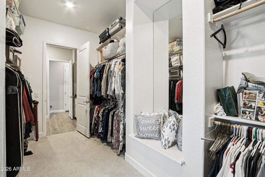 Owners Suite Walk-in Closet