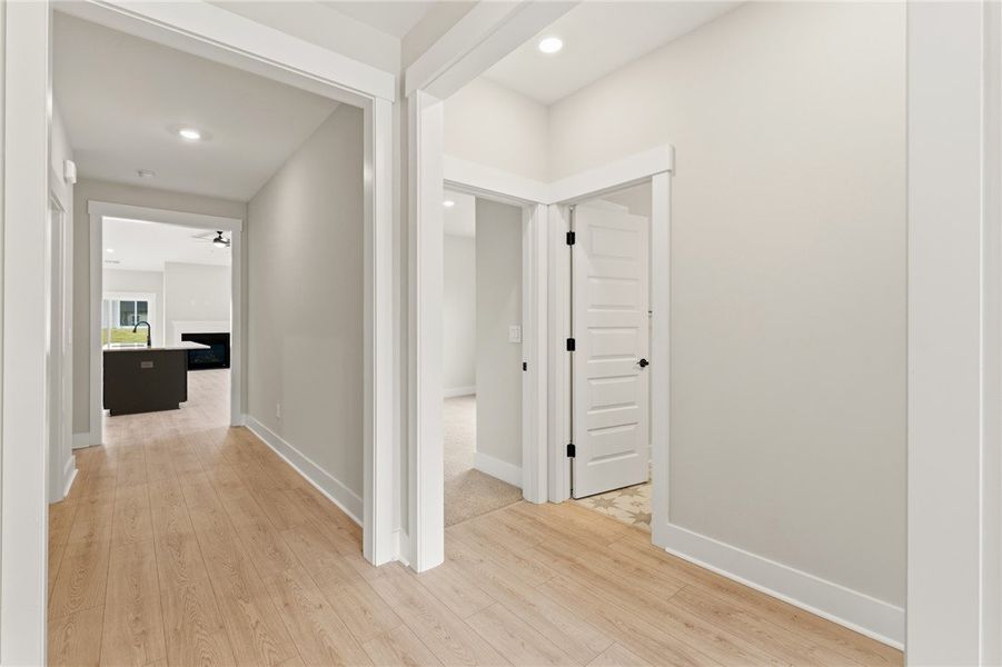 Spacious, unfurnished interior of a new home in Saratoga Oaks, Williamston (Image 16). Spacious, unfurnished interior of a new home in Saratoga Oaks, Williamston (Image 16).