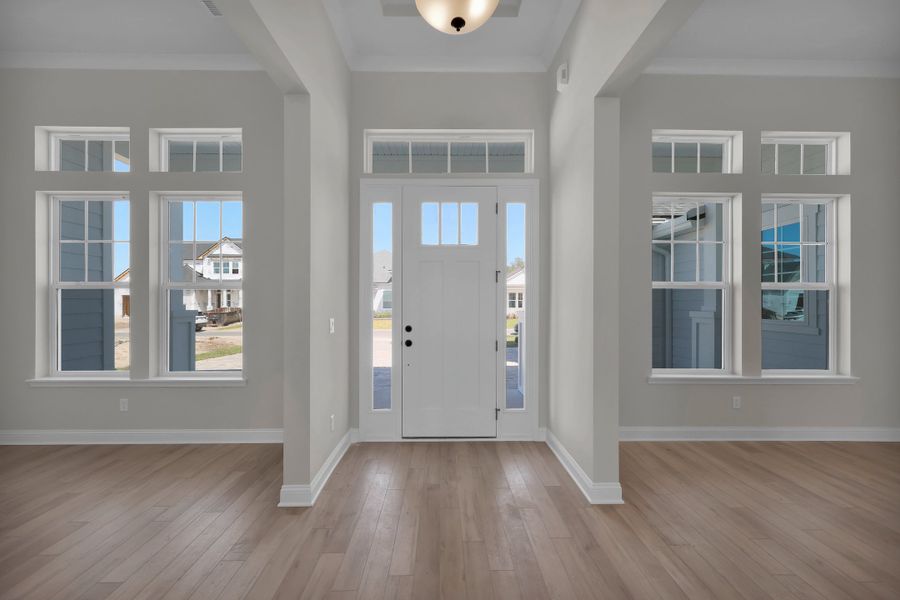 Representative unfurnished interior of a home built from the Stella by Riverside Homes in Hidden Creek at SilverLeaf, St. Augustine (Image 22).