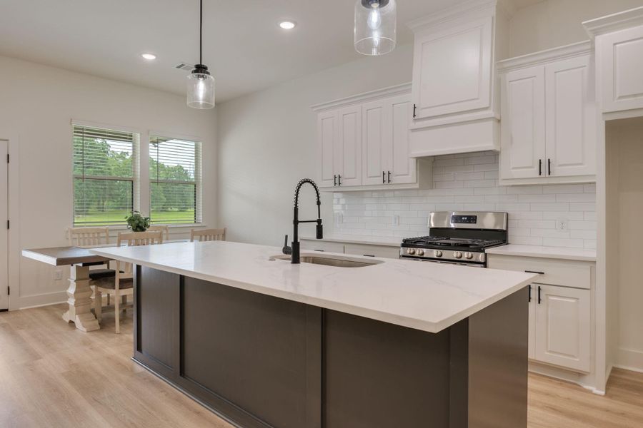 Furnished interior view inside a new home in , Iola (Image 5).
