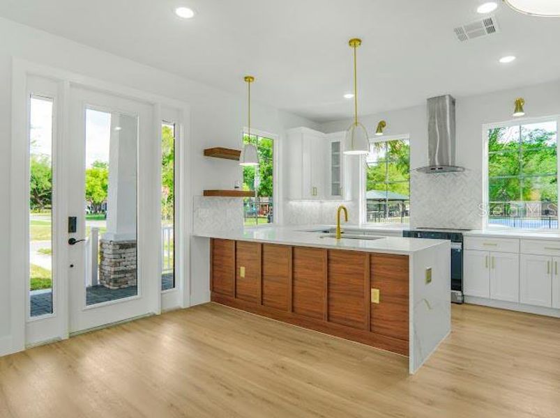 Furnished interior view inside a new home in , Oakland (Image 8).