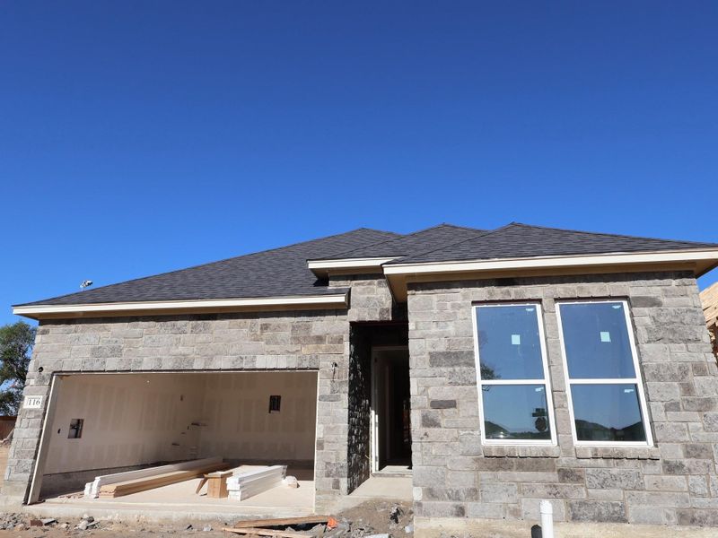 In-progress construction of a new home in Heritage, Dripping Springs, TX (Image 12).