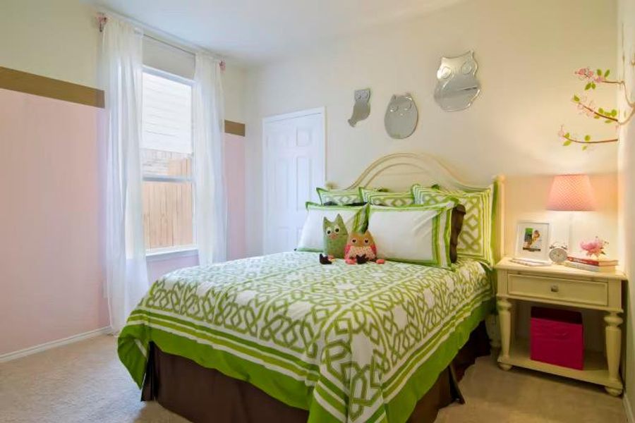 Photo of Centex model home with same floor plan, not of actual home listed.
