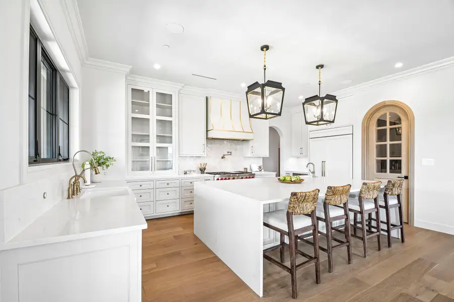 Furnished interior view inside a new home in The Overlook at Westlake, Austin (Image 8).
