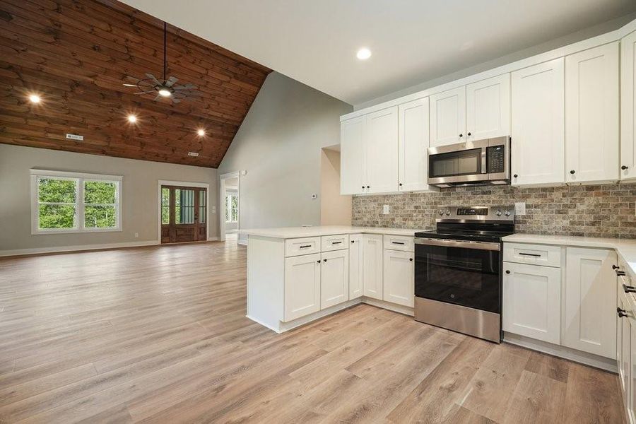 Furnished interior view inside a new home in , Talking Rock (Image 10).