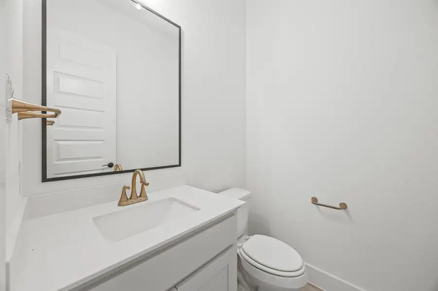 Furnished interior view inside a new home in Rolling Creek Ranch, Aledo (Image 7).