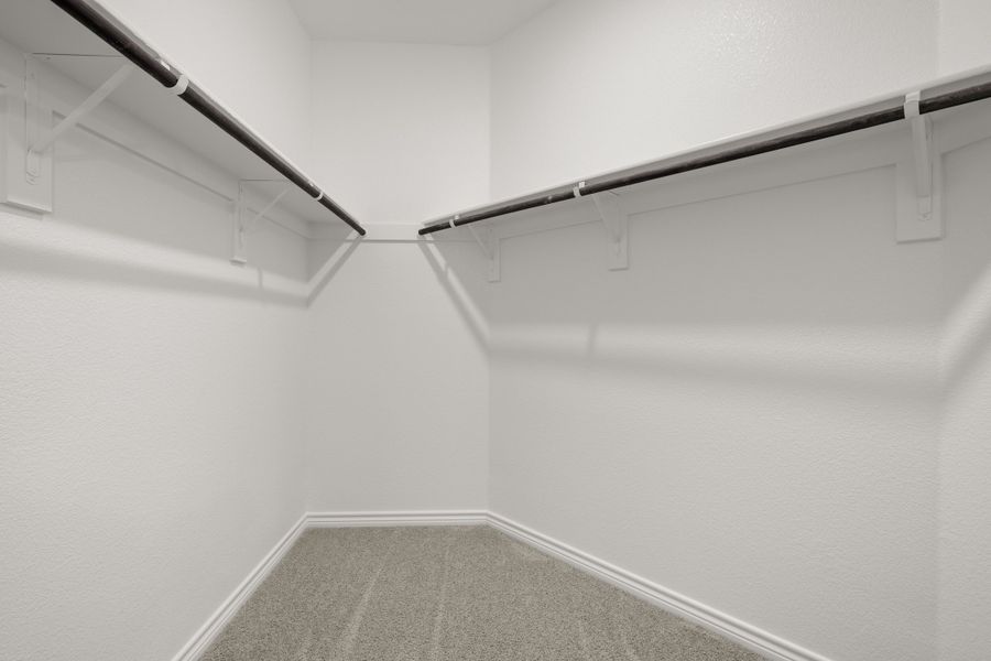 Spacious, unfurnished interior of a new home in Baker Farms, Cleburne (Image 23). Spacious, unfurnished interior of a new home in Baker Farms, Cleburne (Image 23).