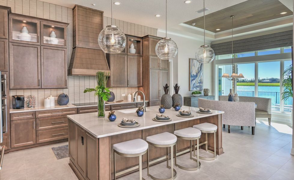 Furnished interior view inside a new home in Tidewater, Jacksonville (Image 4).