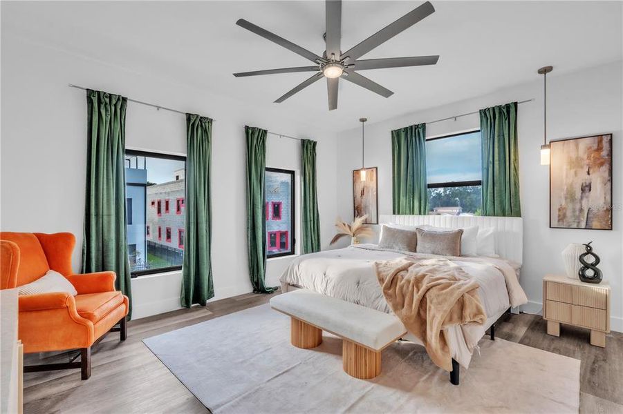 Furnished interior view inside a new home in , Pinellas Park (Image 38).