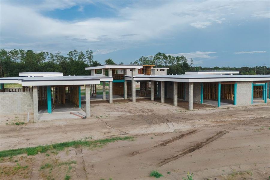 In-progress construction of a new home in , Odessa, FL (Image 20).