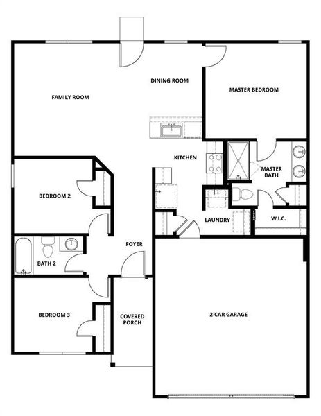 View of home floor plan