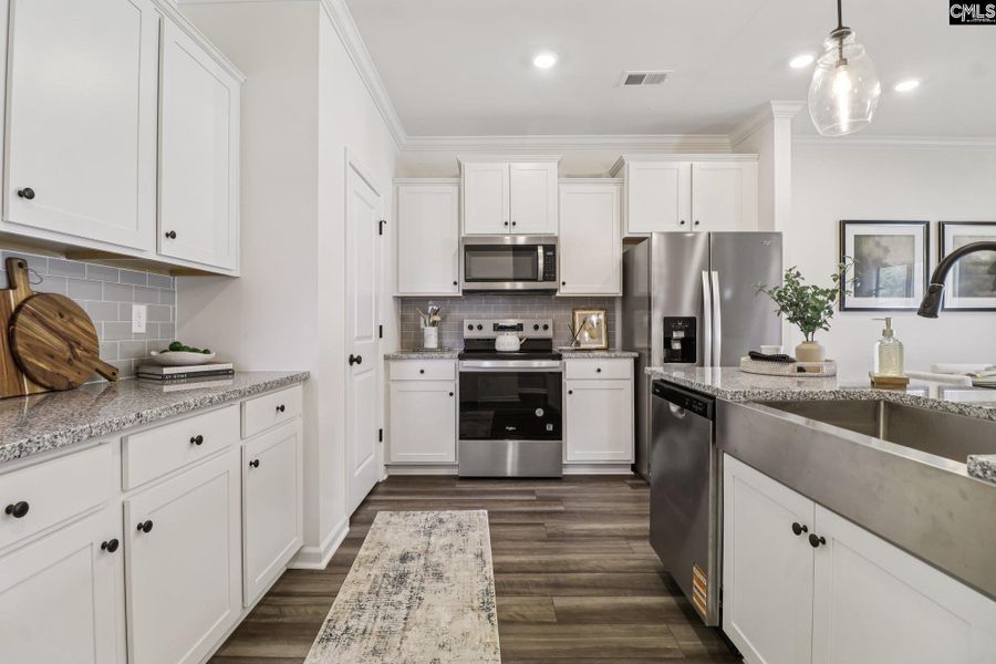 Furnished interior view inside a new home in Walker’s Trail, Lexington (Image 11).