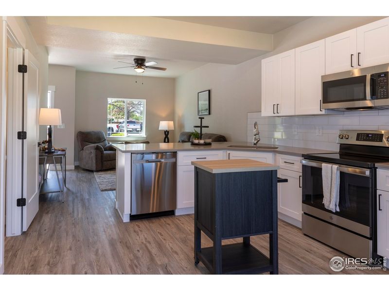 Furnished interior view inside a new home in , Wray (Image 7).