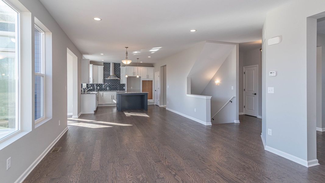 Representative unfurnished interior of a home built from the The Winslow by Norfolk Homes in Valleys, Jackson (Image 26).