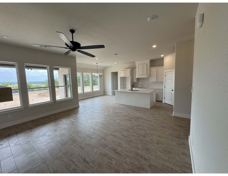 Spacious, unfurnished interior of a new home in Stagecoach Crossing, Bridgeport (Image 5). Spacious, unfurnished interior of a new home in Stagecoach Crossing, Bridgeport (Image 5).