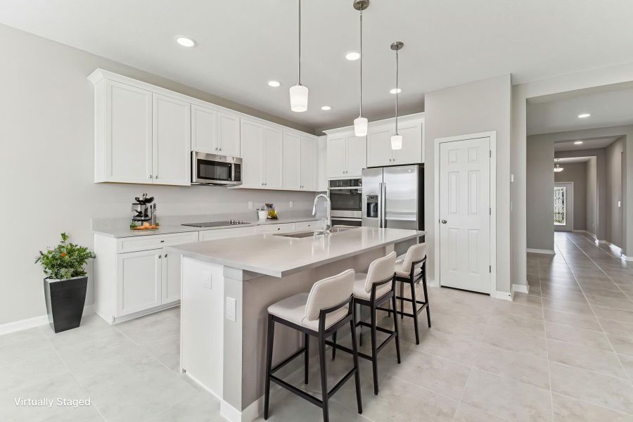 Kitchen - Virtually Staged