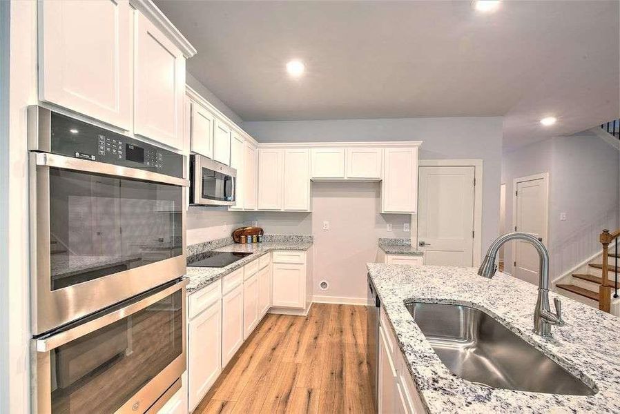 Furnished interior view inside a new home in The Woodlands Preserve, Jackson (Image 8).