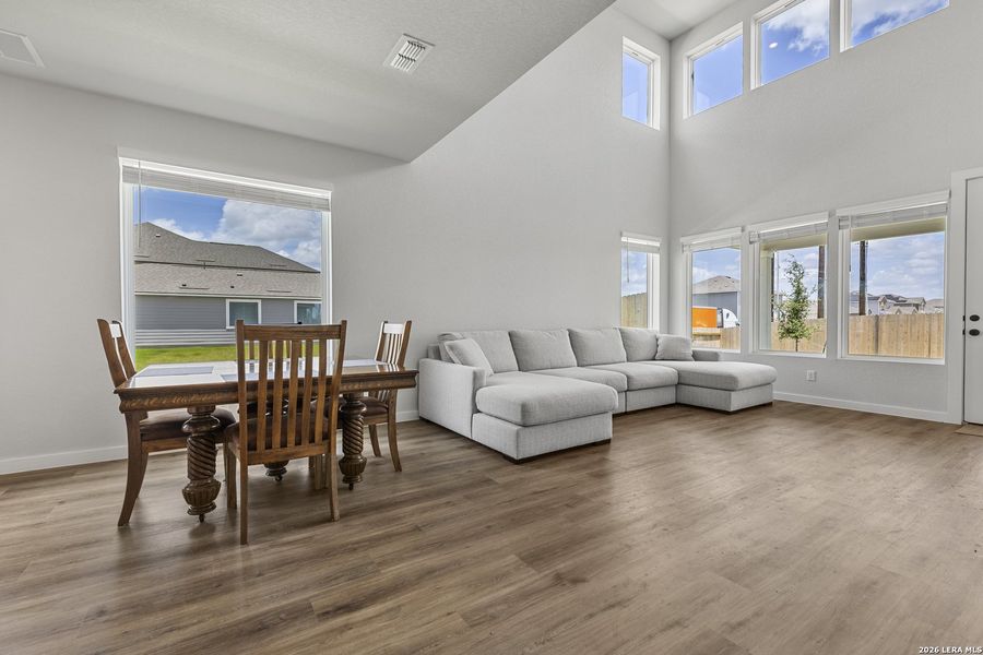 Furnished interior view inside a new home in Talley Fields, San Antonio (Image 29).