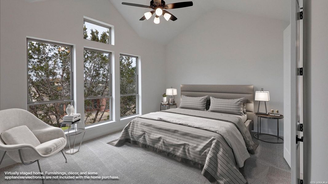 Furnished interior view inside a new home in Esperanza, Boerne (Image 16).