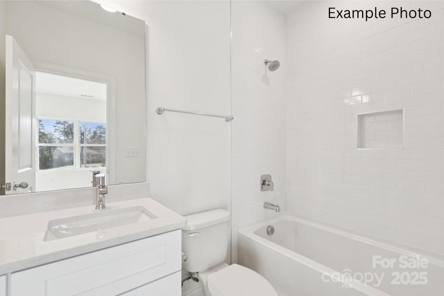 Furnished interior view inside a new home in , Charlotte (Image 9).