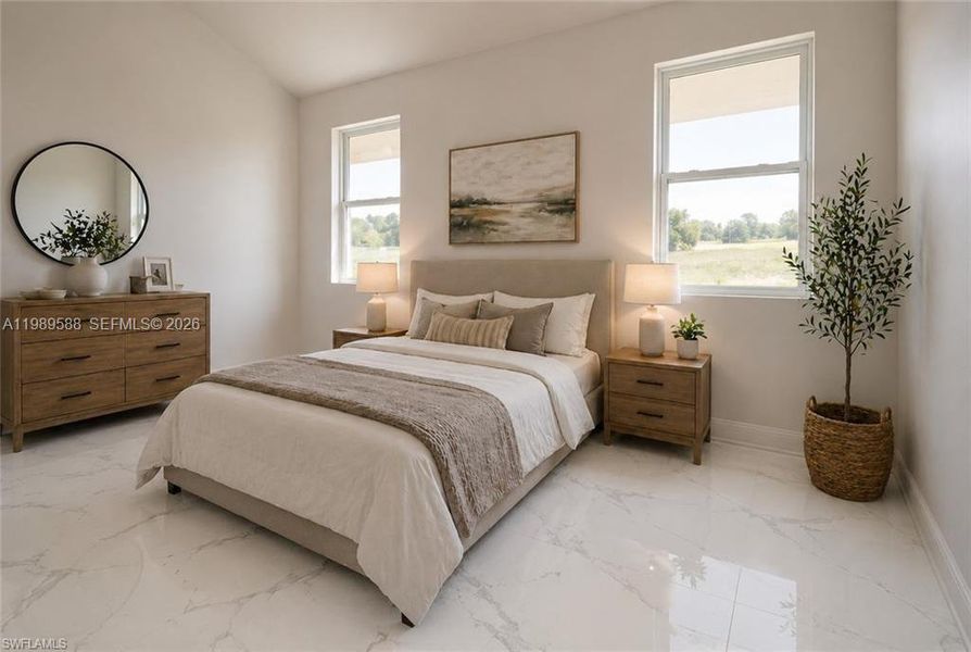 Furnished interior view inside a new home in , Lehigh Acres (Image 31).
