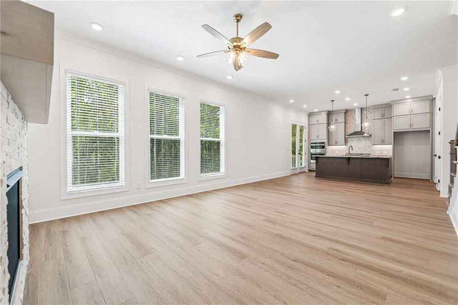 Spacious, unfurnished interior of a new home in Waterhaven, Cumming (Image 23).