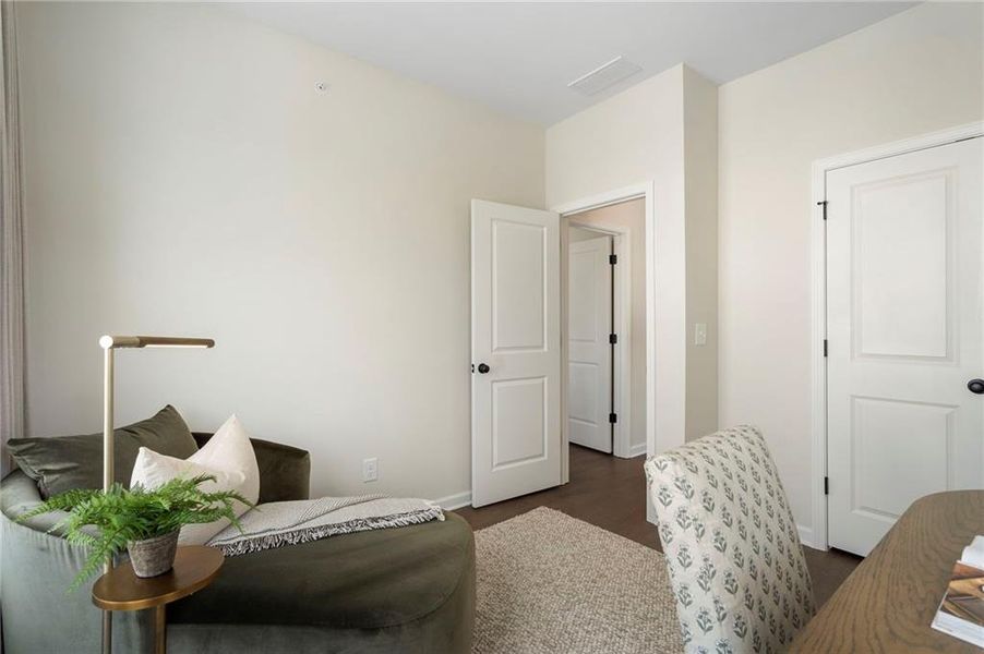 Furnished interior view inside a new home in , Alpharetta (Image 47).