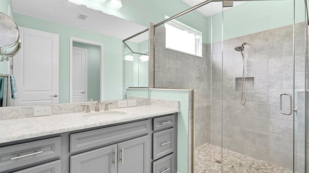 Furnished interior view inside a new home in , Daytona Beach (Image 12).
