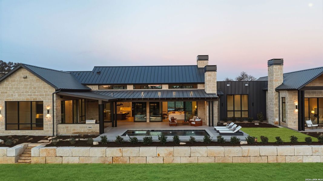 Exterior details and patio area of a home in , Fredericksburg (Image 30). Exterior details and patio area of a home in , Fredericksburg (Image 30).