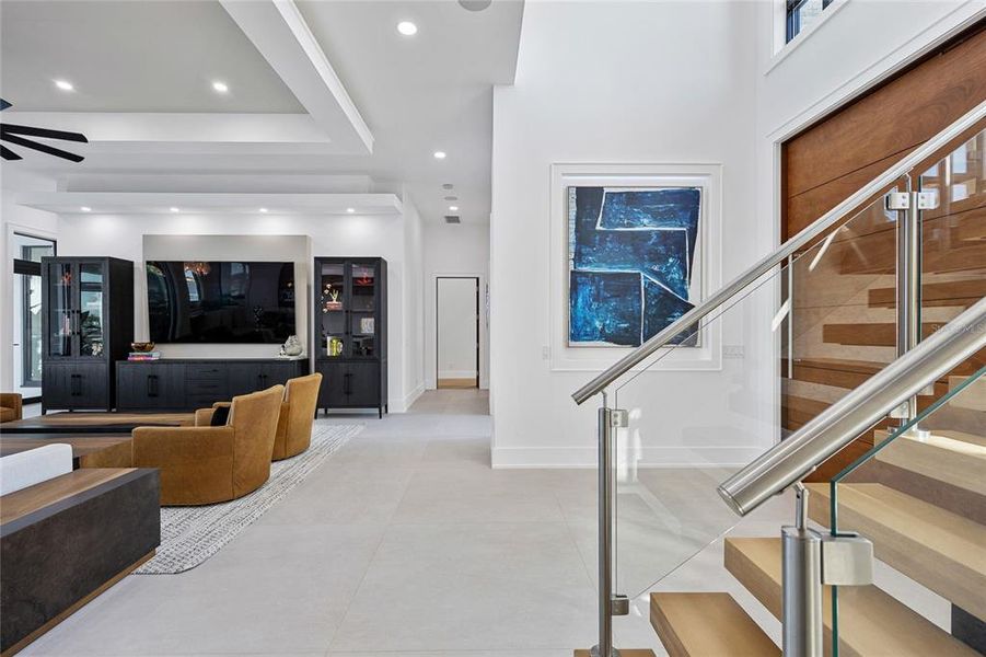 Furnished interior view inside a new home in , St. Petersburg (Image 33).