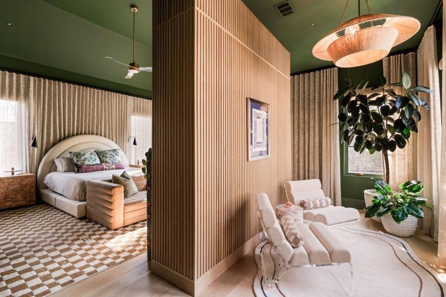 Furnished interior view inside a new home in , Sandy Springs (Image 43).