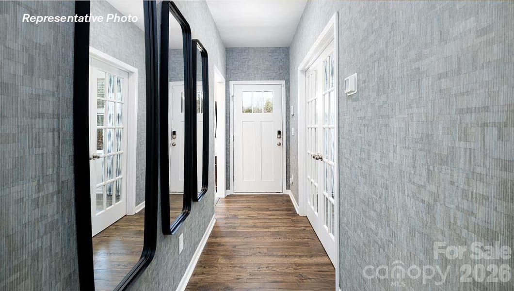 Spacious, unfurnished interior of a new home in Sonoma Hills, Charlotte (Image 20).