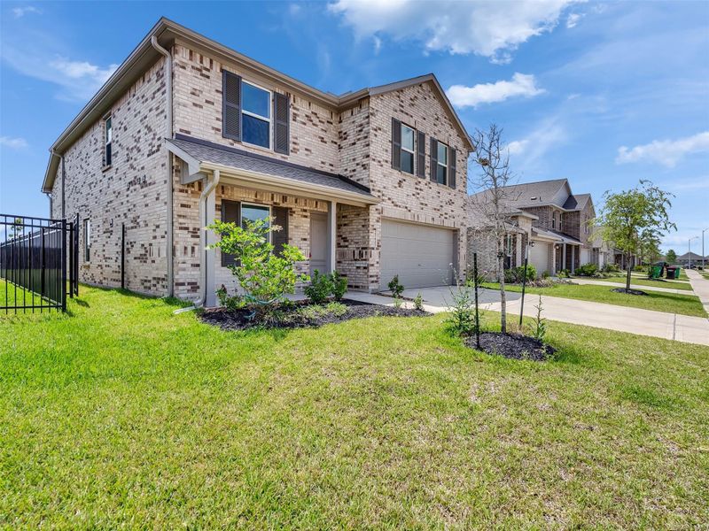 Front exterior of a new home in , Katy, TX, highlighting curb appeal (Image 25).
