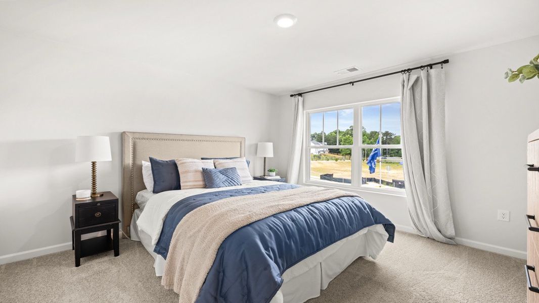 Representative furnished interior of a home built from the BELHAVEN by D.R. Horton in Pointe Park, Union City (Image 41).