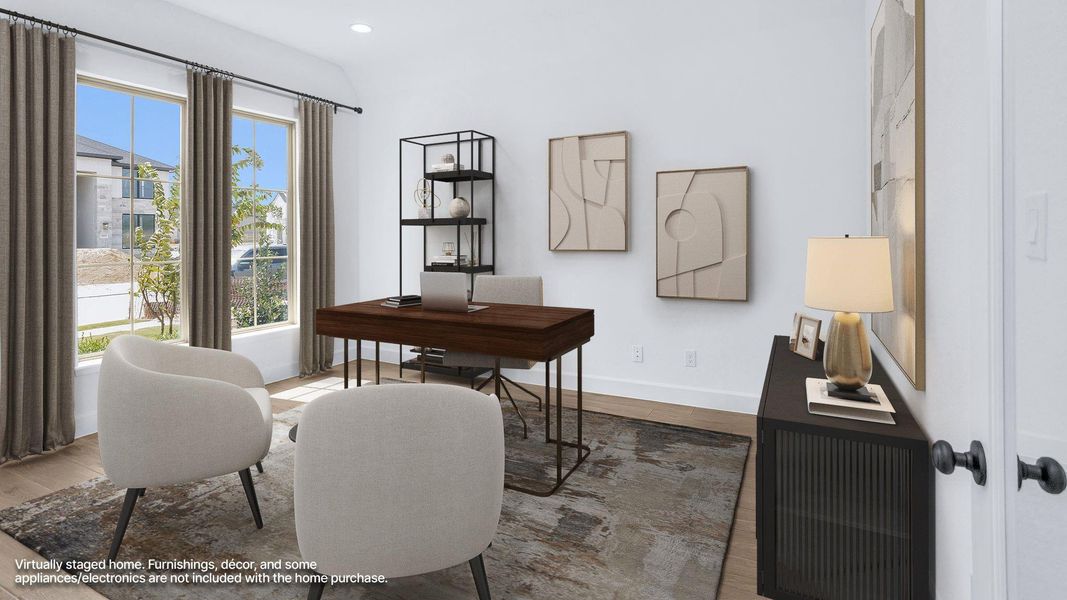 Furnished interior view inside a new home in Everly, Hockley (Image 9).