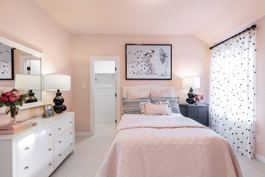 Representative Secondary Bedroom - some options shown