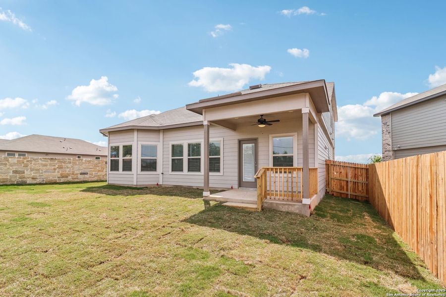 Exterior details and patio area of a home in Autry Pond, San Antonio (Image 24). Exterior details and patio area of a home in Autry Pond, San Antonio (Image 24).