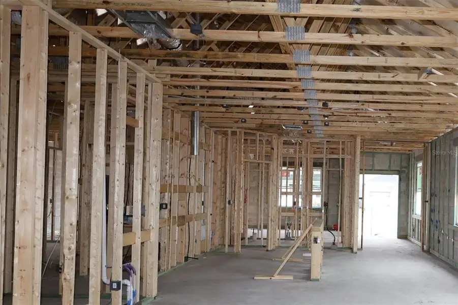In-progress construction of a new home in Bay Lake Farms, St. Cloud, FL (Image 8).
