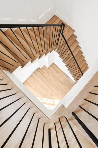 Custom Railing leads to Lvl 2 Secondary Rooms