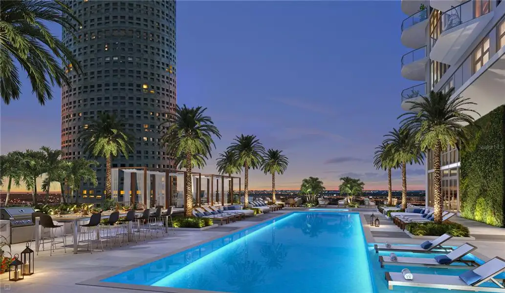 Condo located in Tampa, FL showcasing its design and architecture (Image 11).