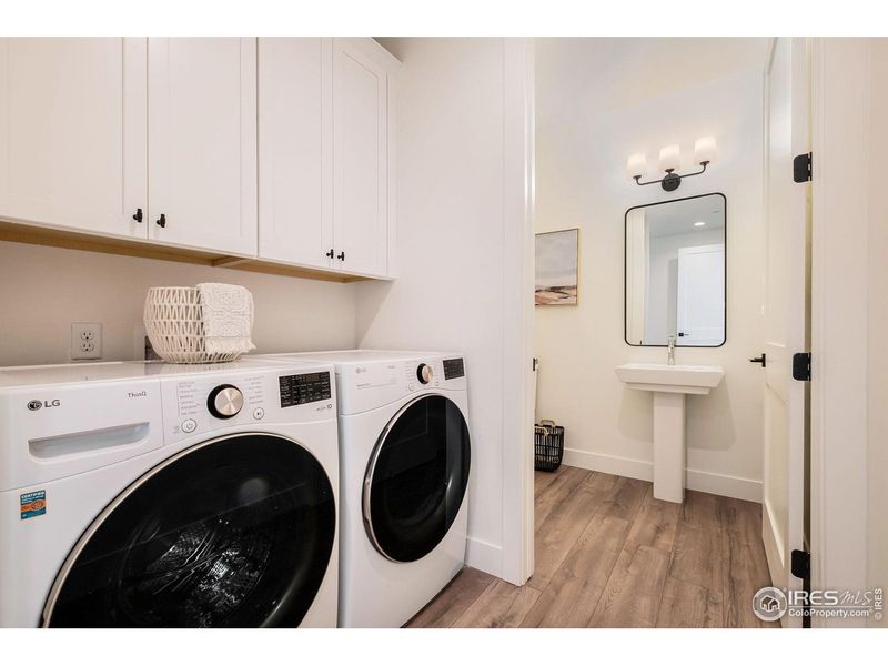 Furnished interior view inside a new home in Eagle Brook Meadows, Loveland (Image 8).