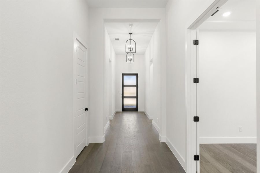 Representative unfurnished interior of a home built from the 5012 by Tradition Homes in Lakewood at Brookhollow – 60′ Lots, Prosper (Image 21).